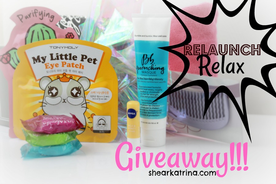 relaunch relax giveaway