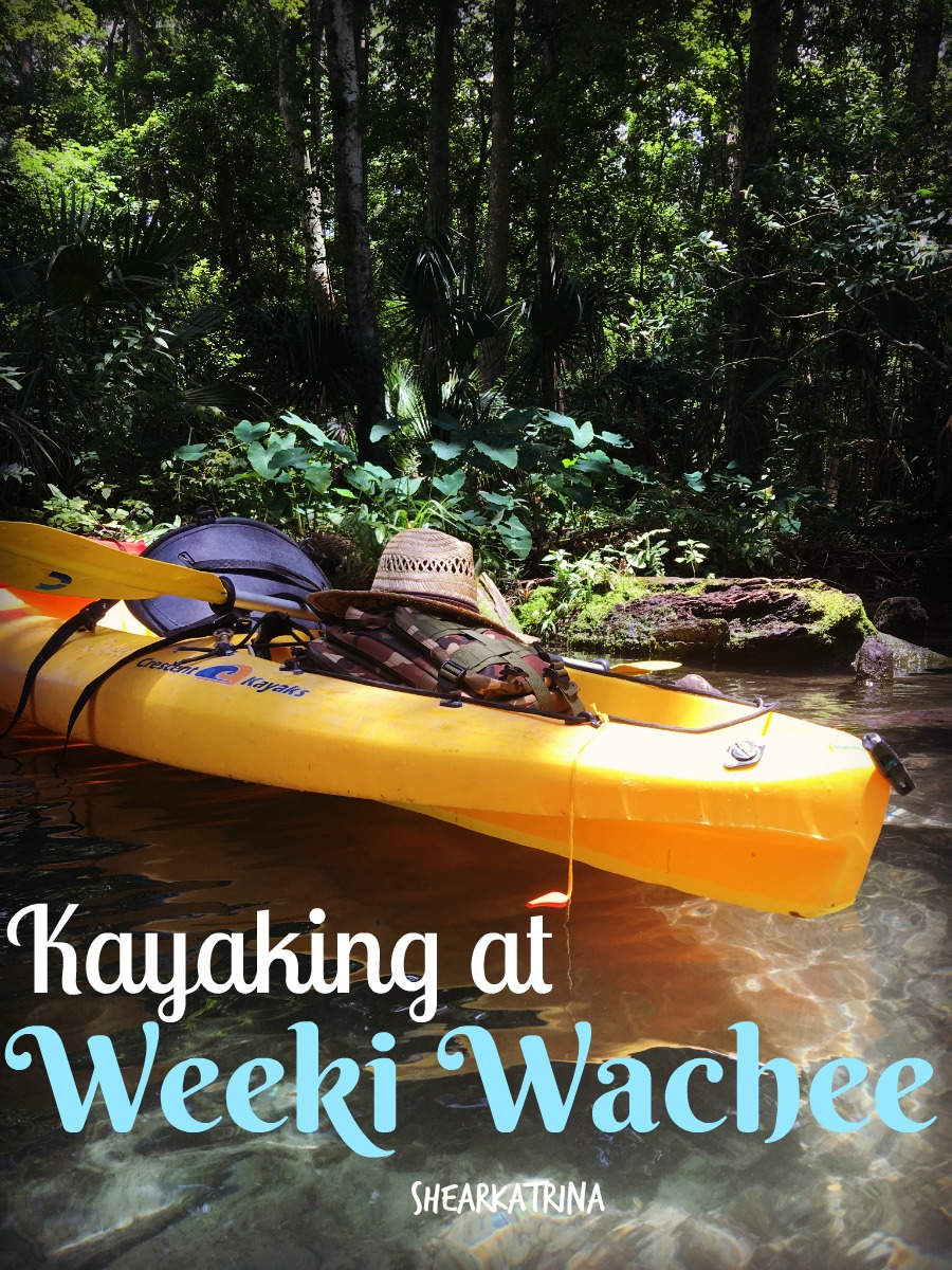 Kayaking at Weeki Wachee
