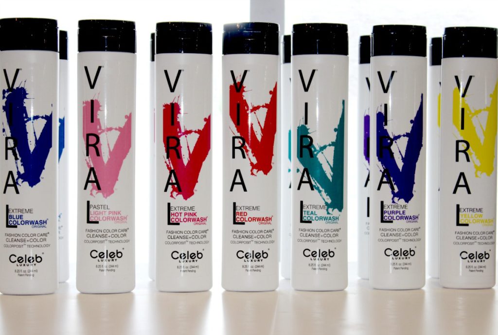 semipermanent color care viral shampoo