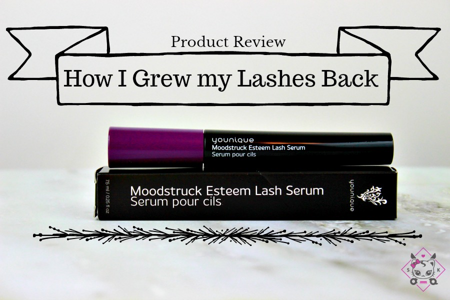 How I grew my lashes back
